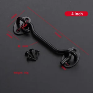 Black Stainless Steel Window Hook