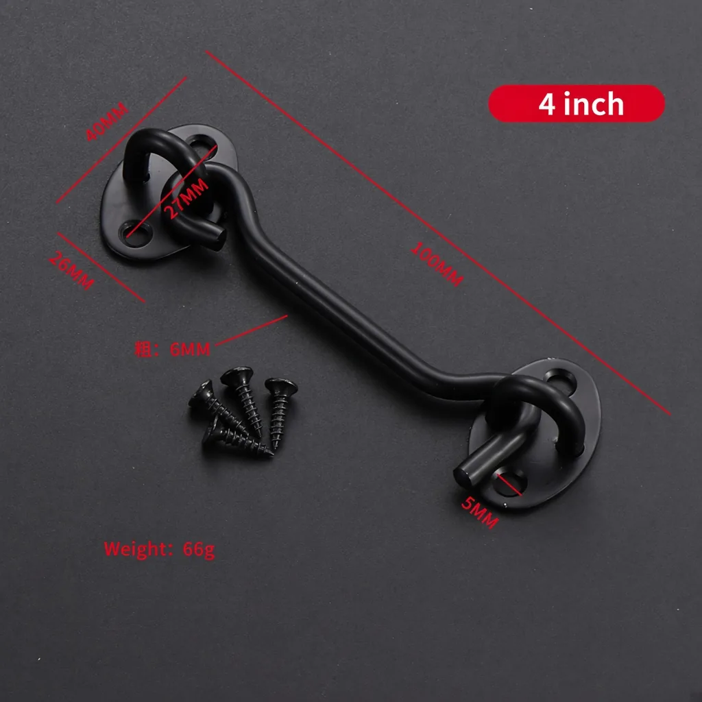 Black Stainless Steel Window Hook