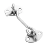 Black and Plain Cabin Hook