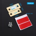 Medium, brushed gold — MC-925602028463-MG
