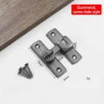 Gunmetal, screw-hole style — RL-1069987694223-GM