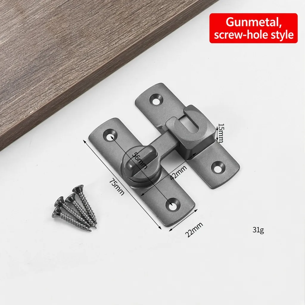 Gunmetal, screw-hole style — RL-1069987694223-GM