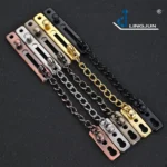 Push-Button Door Security Chain