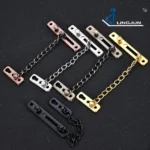 Push-Button Door Security Chain