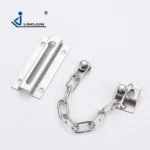 Brushed Silver Slide-Plate Security Chain