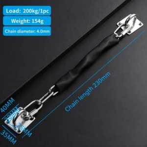 Sleeved Door Security Chain