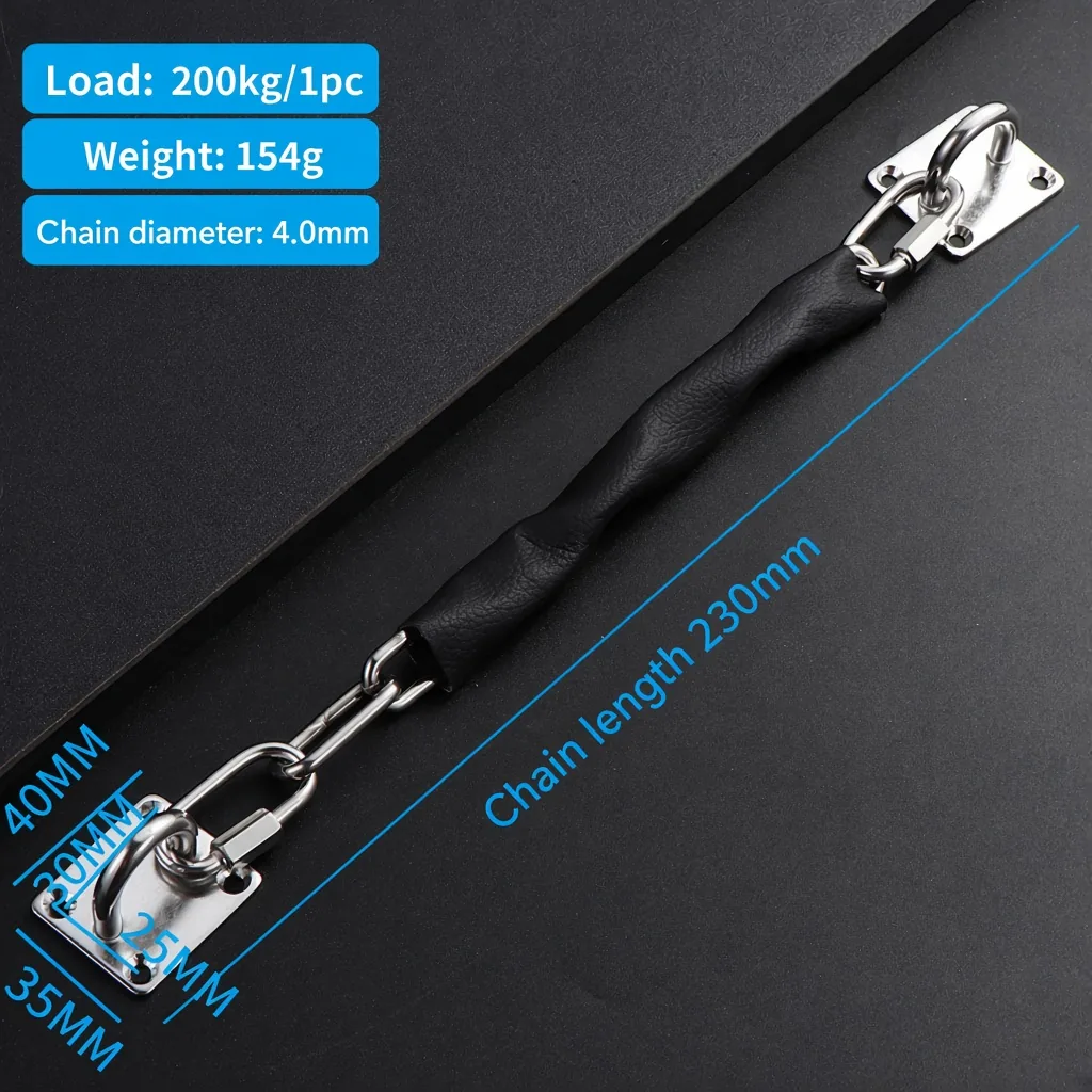 Sleeved Door Security Chain
