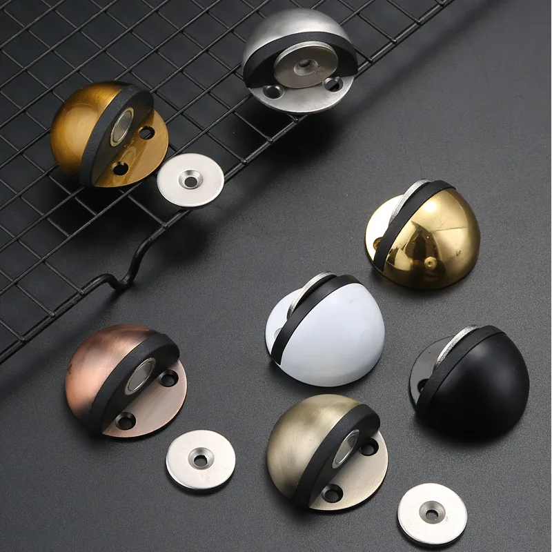 Floor-Mounted Magnetic Door Stop