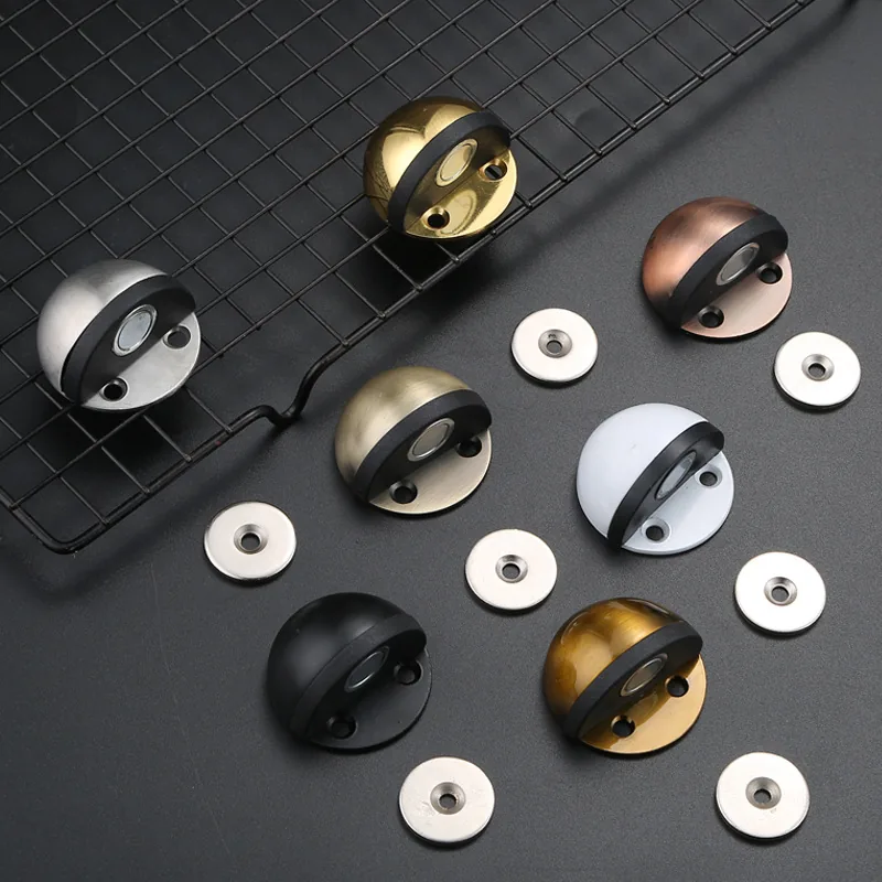 Floor-Mounted Magnetic Door Stop