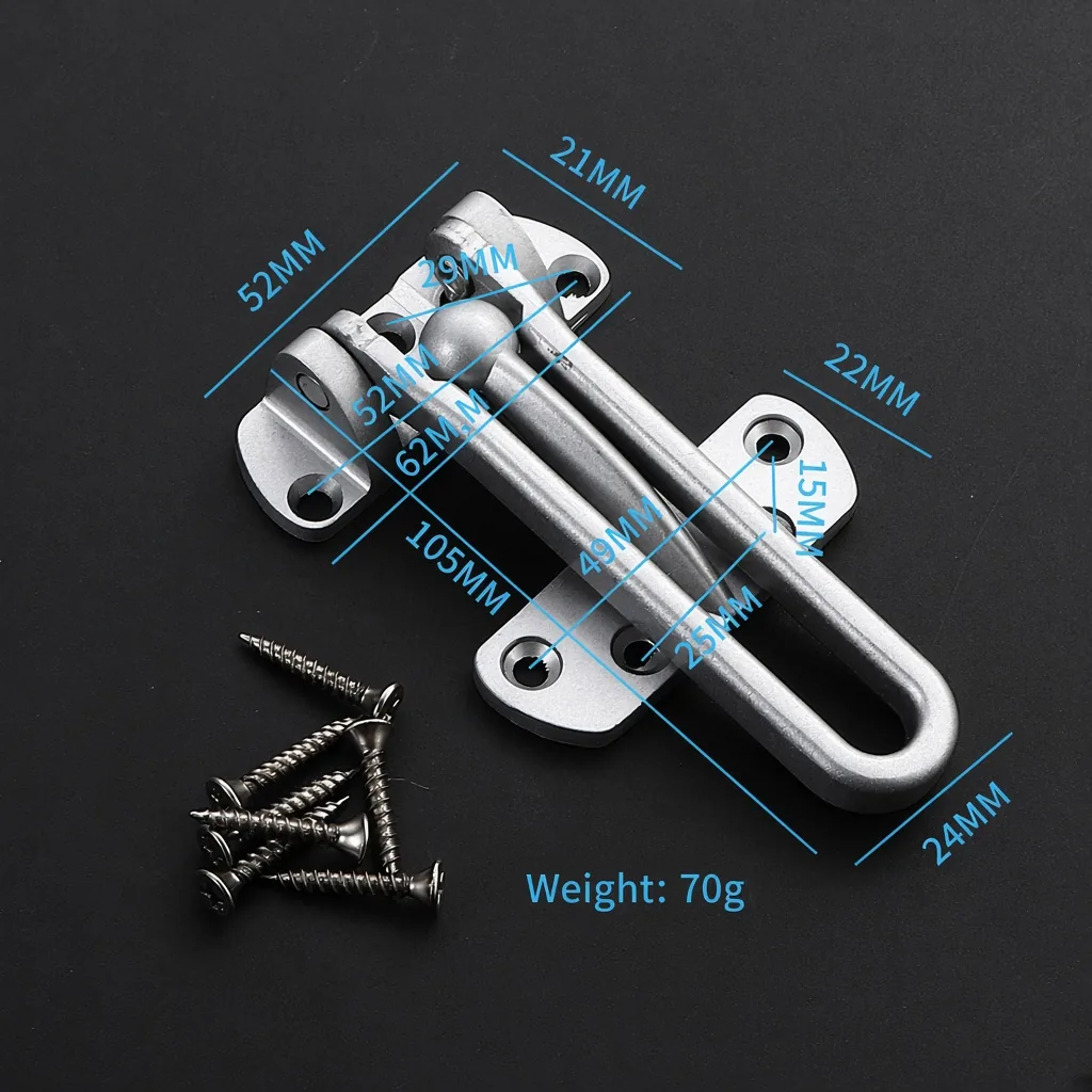 Aluminum Swing-Bar Door Guard