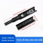 5 inch, 35 wide, extra-short slide — SL-564111925244-6