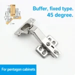 Buffer, fixed type, 45 degree — HG-653595978909-01