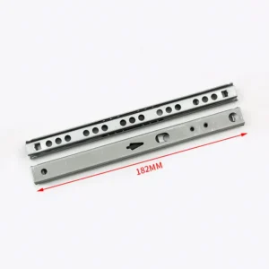 Silver Drawer Slides, 182-342 mm