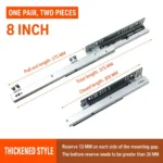 Thickened slide, 8 inch — SL-1084764496868-01