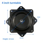 4 inch turntable — TT-746667546092-2