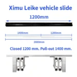 Vehicle slide, closed 1200 mm — SL-976553849802-02