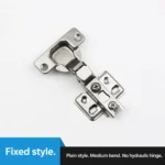 Fixed style. Plain style. Medium bend. No hydraulic hinge. — HG-723641811293-02