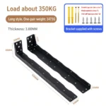 Black Long style. 430MM. Load about 350KG. One-pair weight 1473G. — BR-707828089933-03