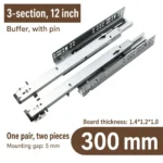 Buffer with pin, 12 inch — SL-734190514760-B12