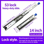 Lock slide, 14 inch — SL-911238579038-03