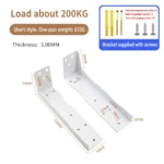 White Short style. 220MM. Load about 200KG. One-pair weight 833G. — BR-707828089933-04