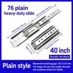 76 plain heavy-duty, 40 inch — SL-976553849802-04