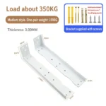 White Medium style. 310MM. Load about 350KG. One-pair weight 1099G. — BR-707828089933-05