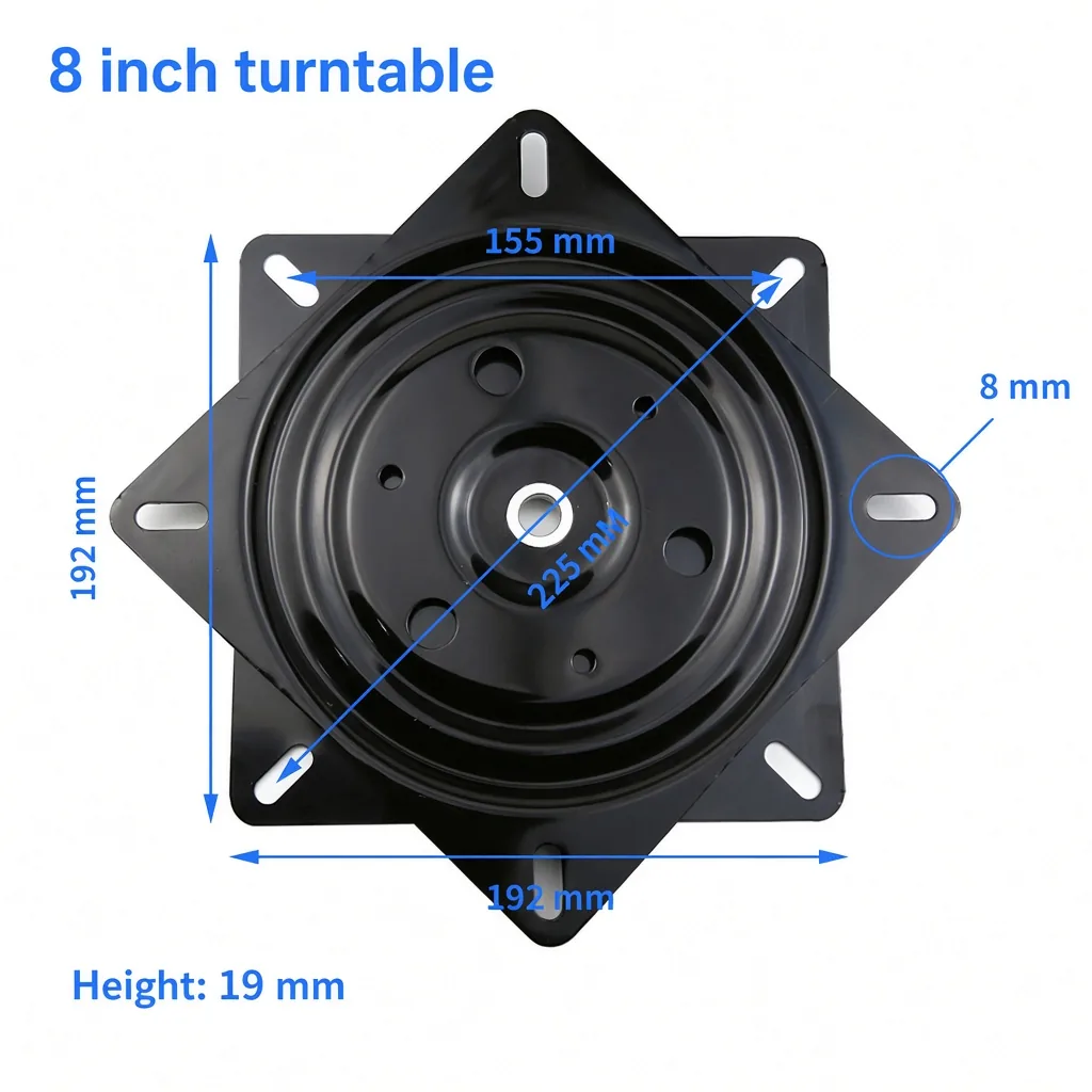 8 inch turntable — TT-746667546092-5