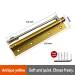 Simple door closer, Antique yellow — DC-732252566647-06