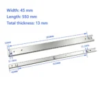 Slide, 550 mm — SL-721823355113-06