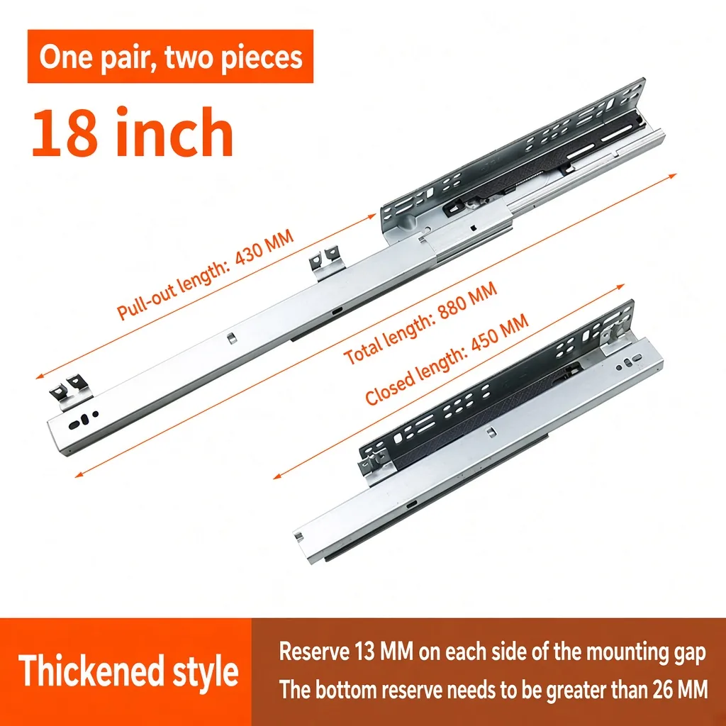 Thickened slide, 18 inch — SL-1084764496868-06