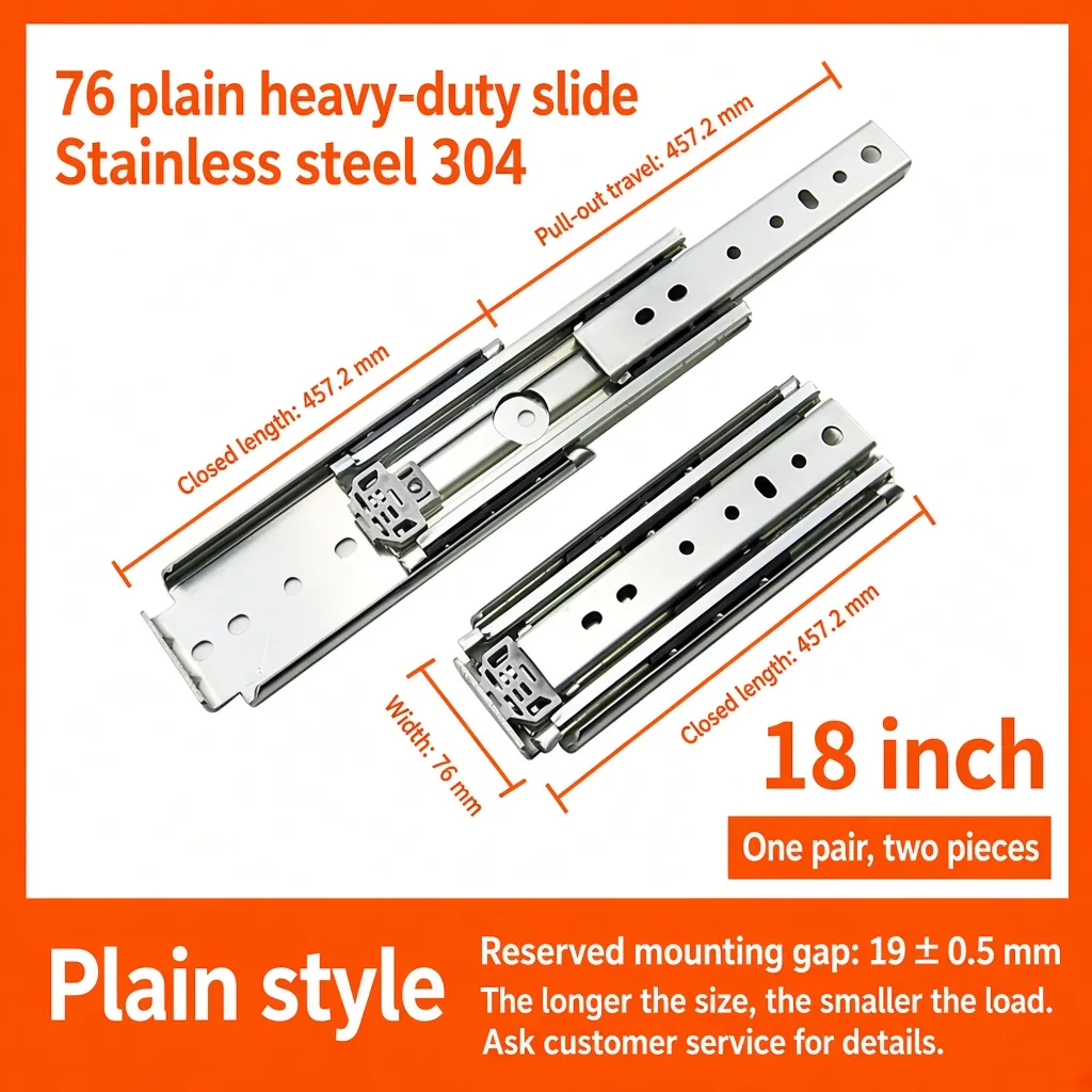 Plain style, 18 inch — SL-1066586729369-06