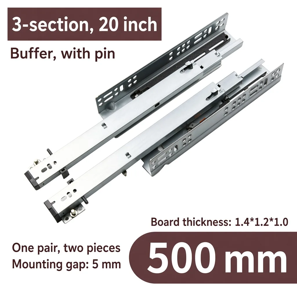 Buffer with pin, 20 inch — SL-734190514760-B20