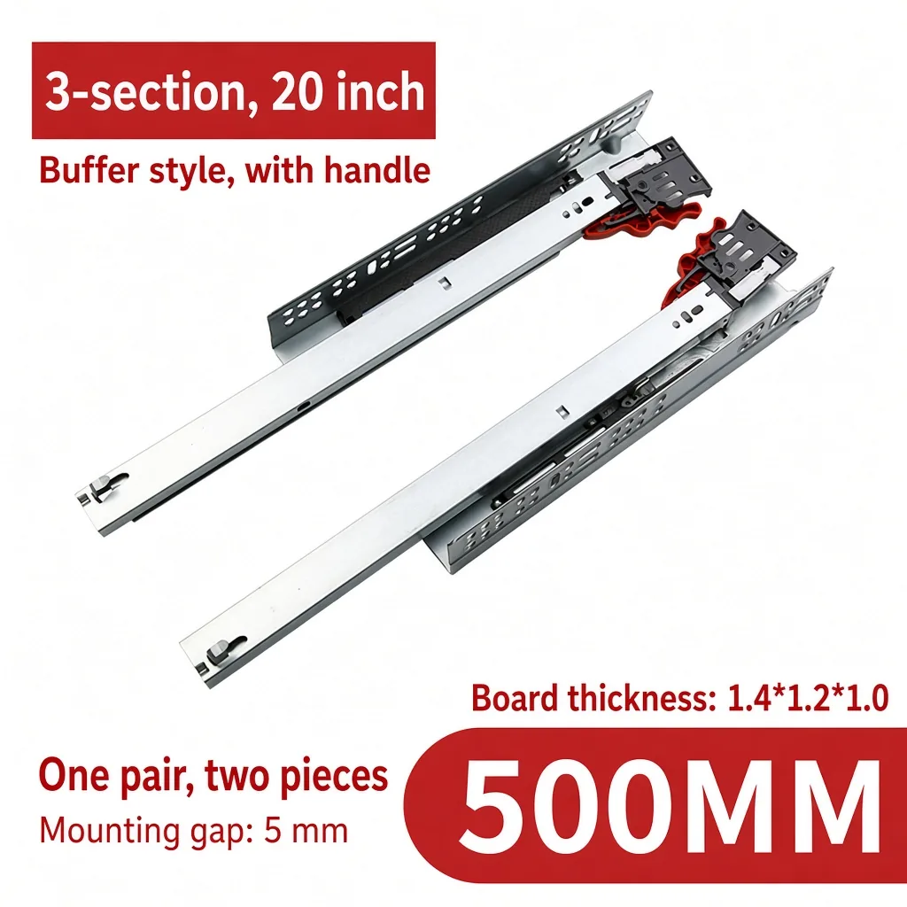 Buffer style, with handle, 20 inch — SL-732903650771-B20