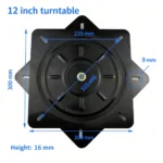 12 inch turntable — TT-746667546092-7