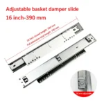 Adjustable basket damper slide, 16 inch-390 mm — SL-669186156188-08