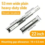 Plain, 22 inch, silver — SL-877604804928-P22
