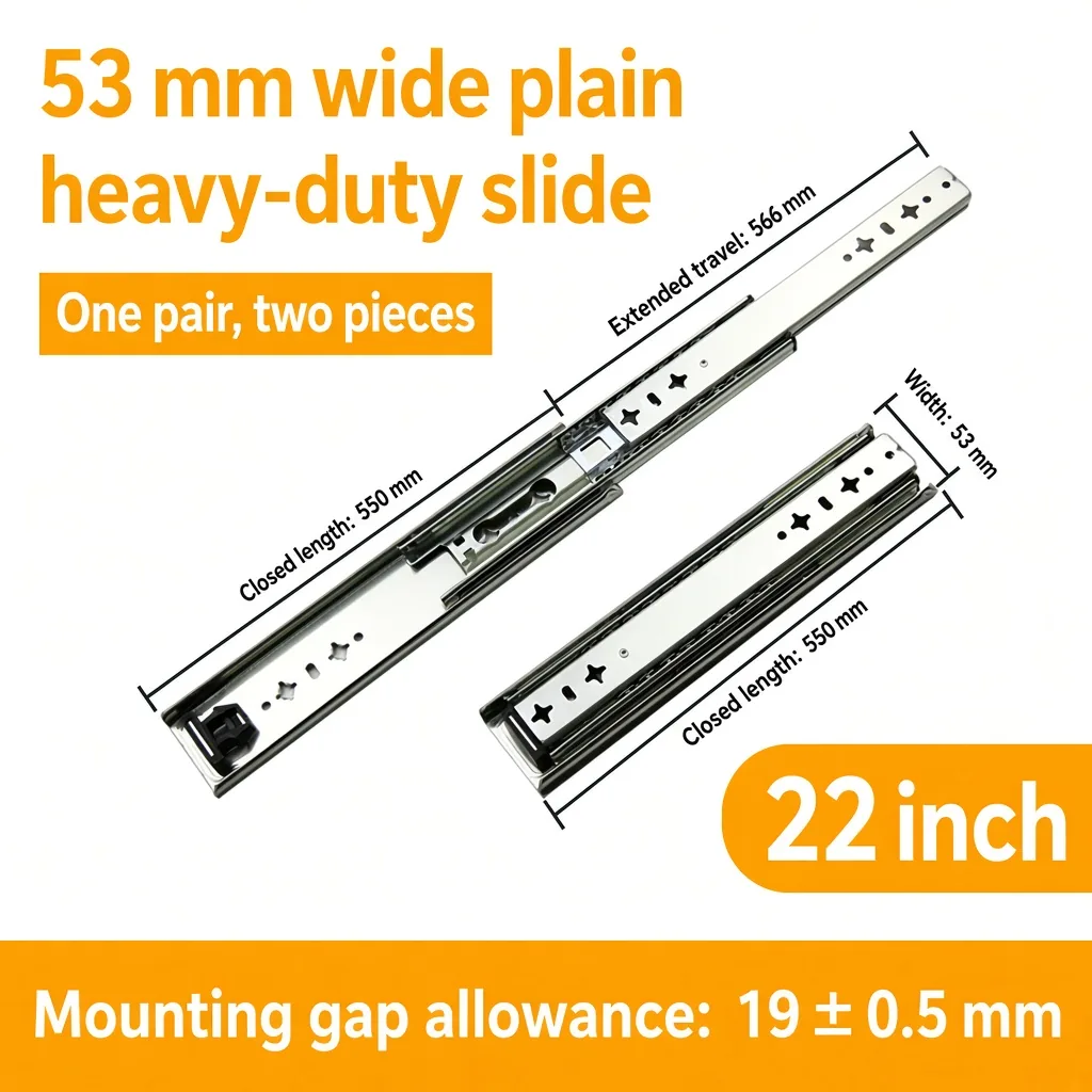 Plain, 22 inch, silver — SL-877604804928-P22