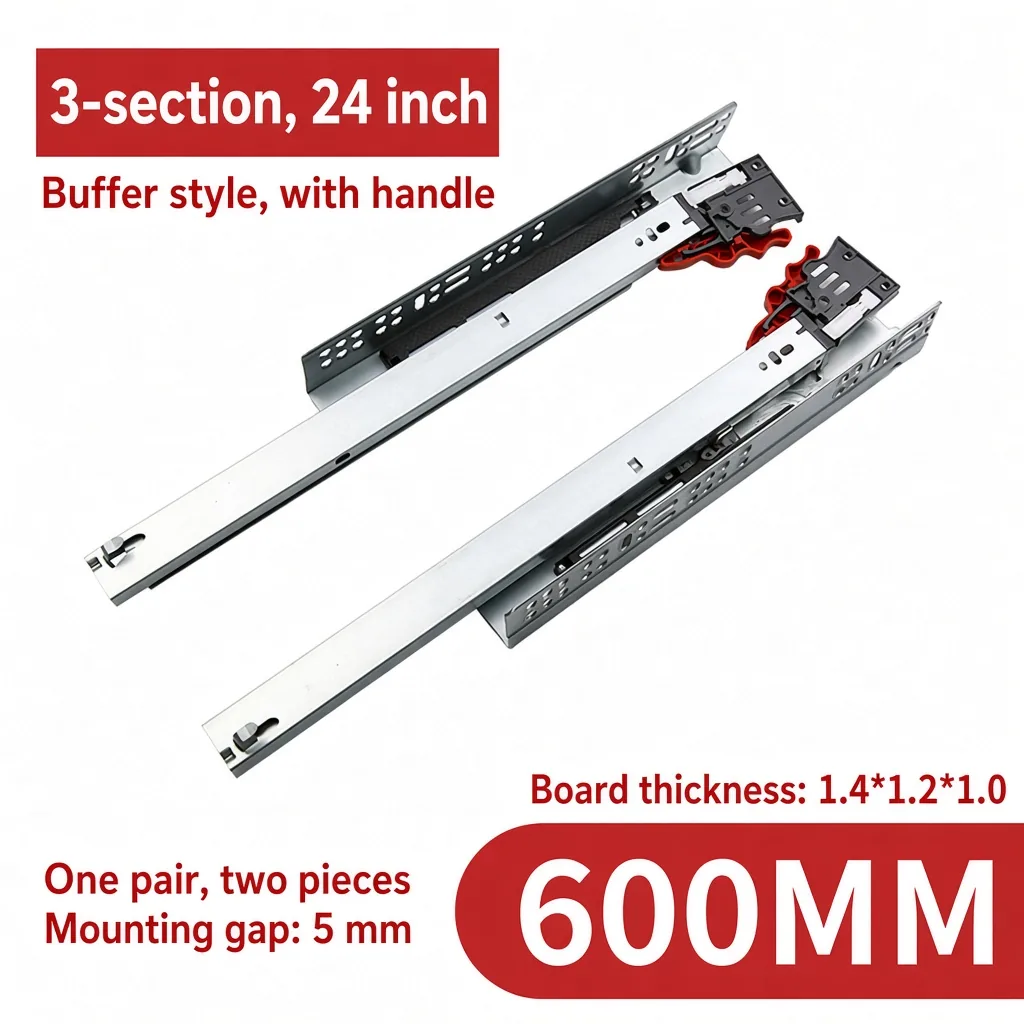 Buffer style, with handle, 24 inch — SL-732903650771-B24