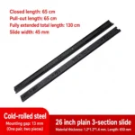 Plain 3-section slide, 26 inch — SL-746379599401-09