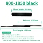 Black, 800-1850 mm — SL-654477161476-09