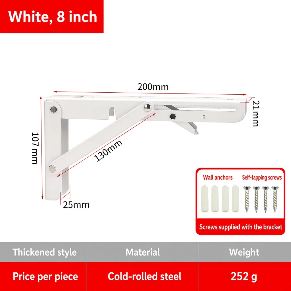 White, 8 inch — BR-715363113385-09