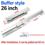 Buffer style, 26 inch, silver — SL-610083966871-10