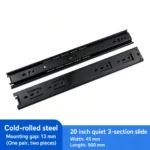 Quiet 3-section, 20 inch, black — SL-587618866545-Q20B