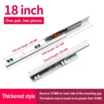Thickened slide, 18 inch — SL-720950212392-10