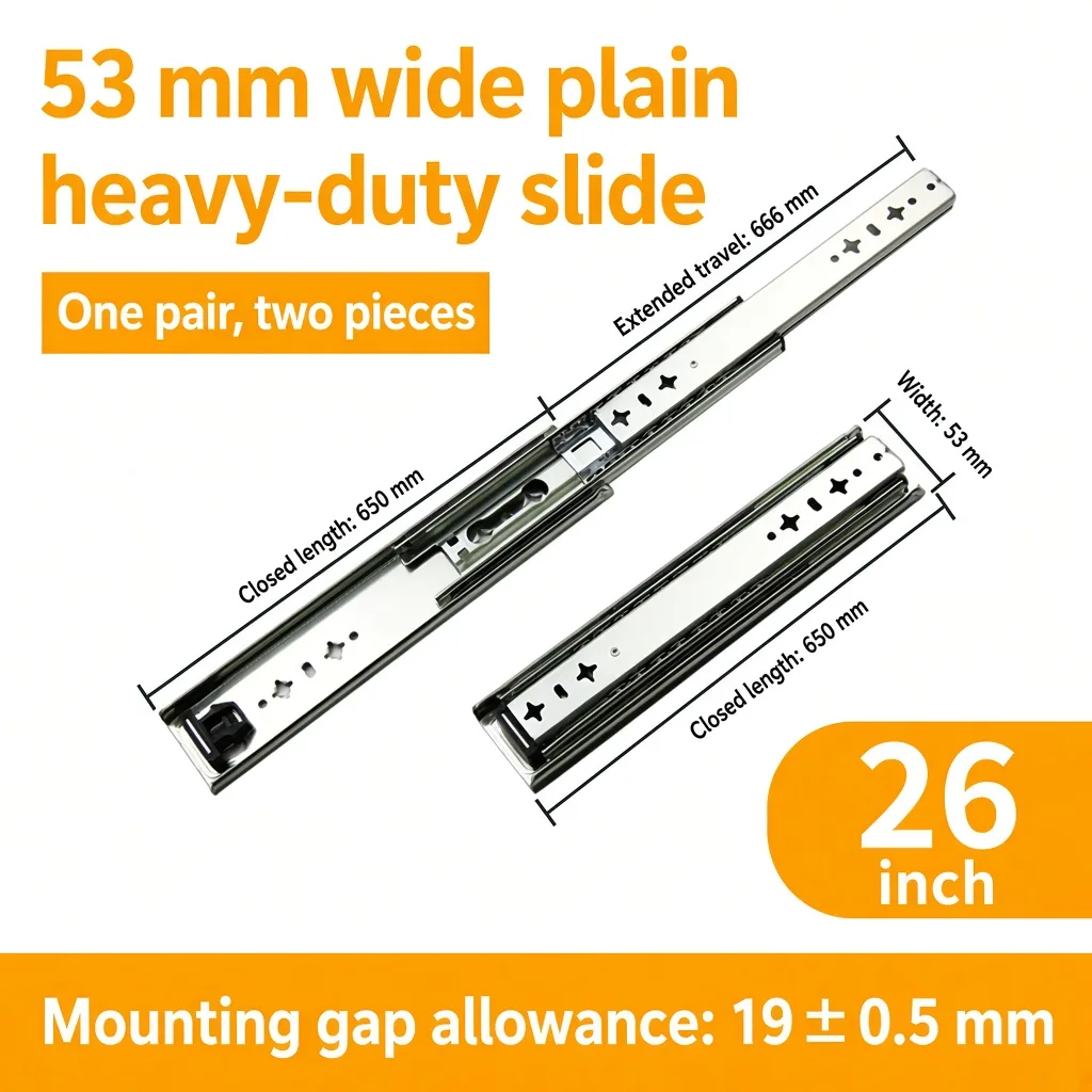 Plain, 26 inch, silver — SL-877604804928-P26