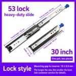 Lock slide, 30 inch — SL-911238579038-11