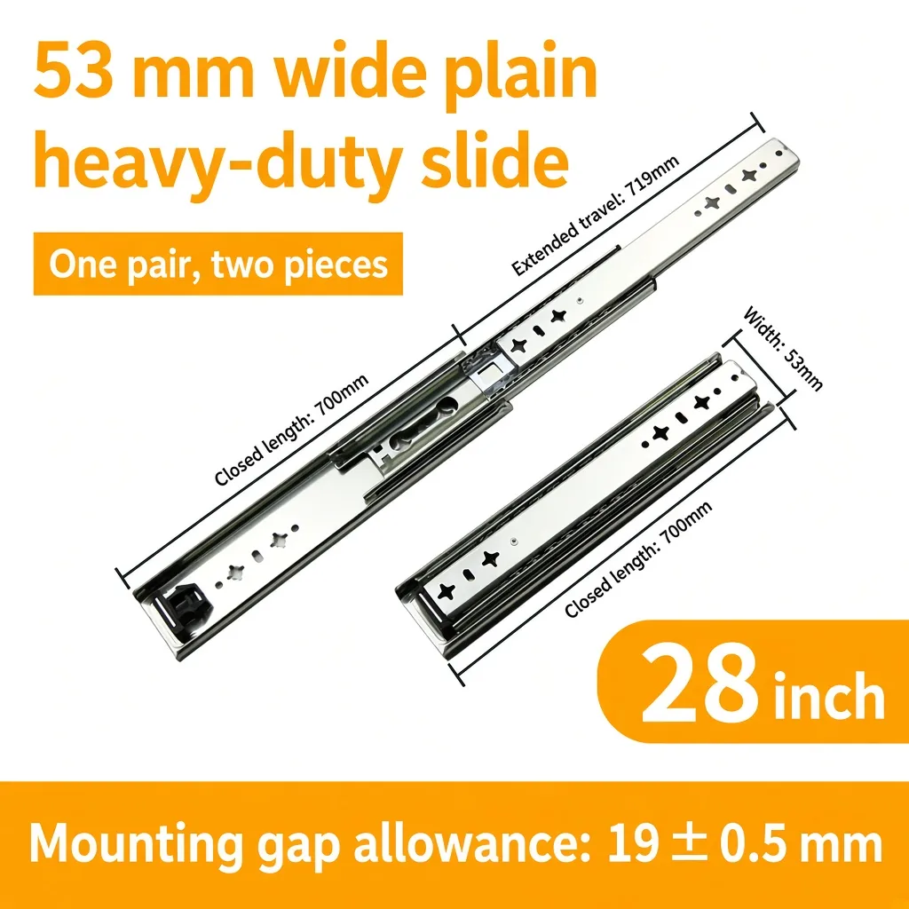 Plain, 28 inch, silver — SL-877604804928-P28