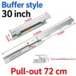 Buffer style, 30 inch, silver — SL-610083966871-12