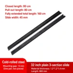 Plain 3-section slide, 32 inch — SL-746379599401-12